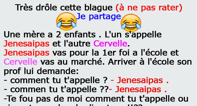 Jenesaipas et Cervelle à l&rsquo;école
