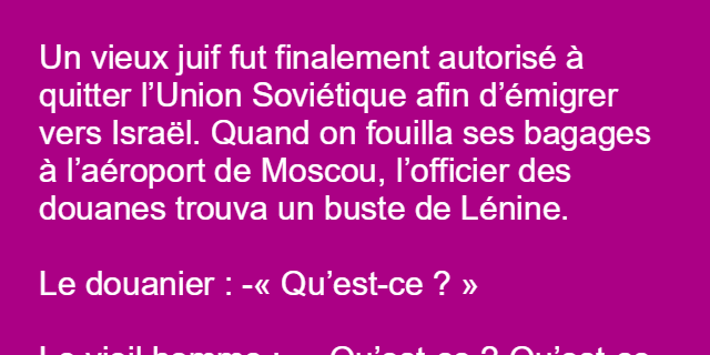 Il faut savoir rester calme