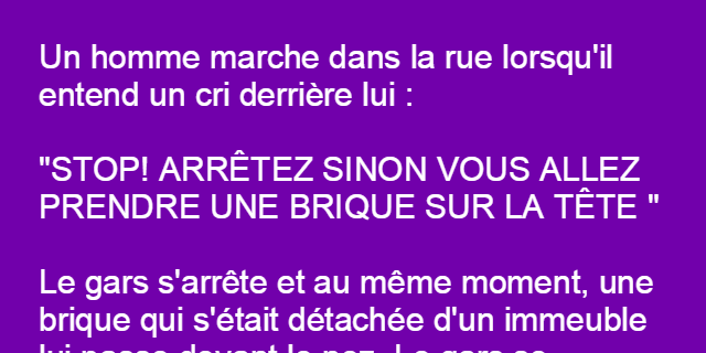 Un homme et son ange-gardien