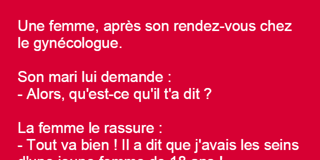 Une femme parle avec son mari