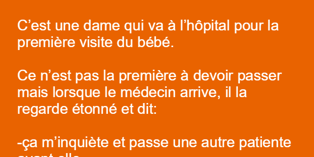 Première visite du bébé