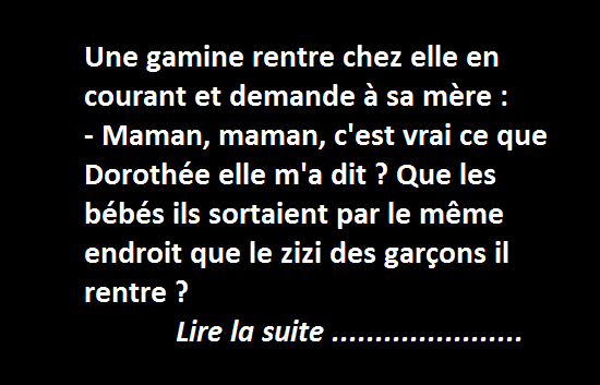 Par où sortent les bébés